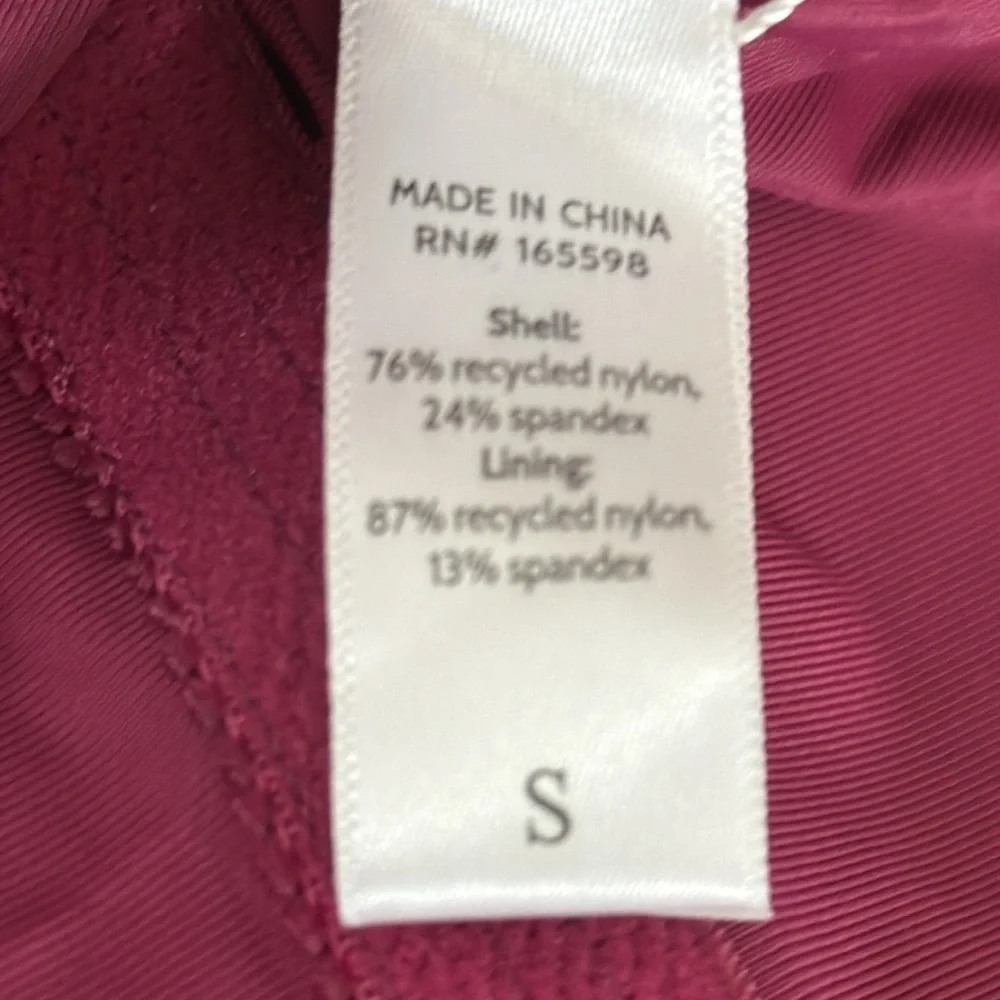 Andie‎ Santorini One Piece Swimsuit Women's S Plum Purple NWT